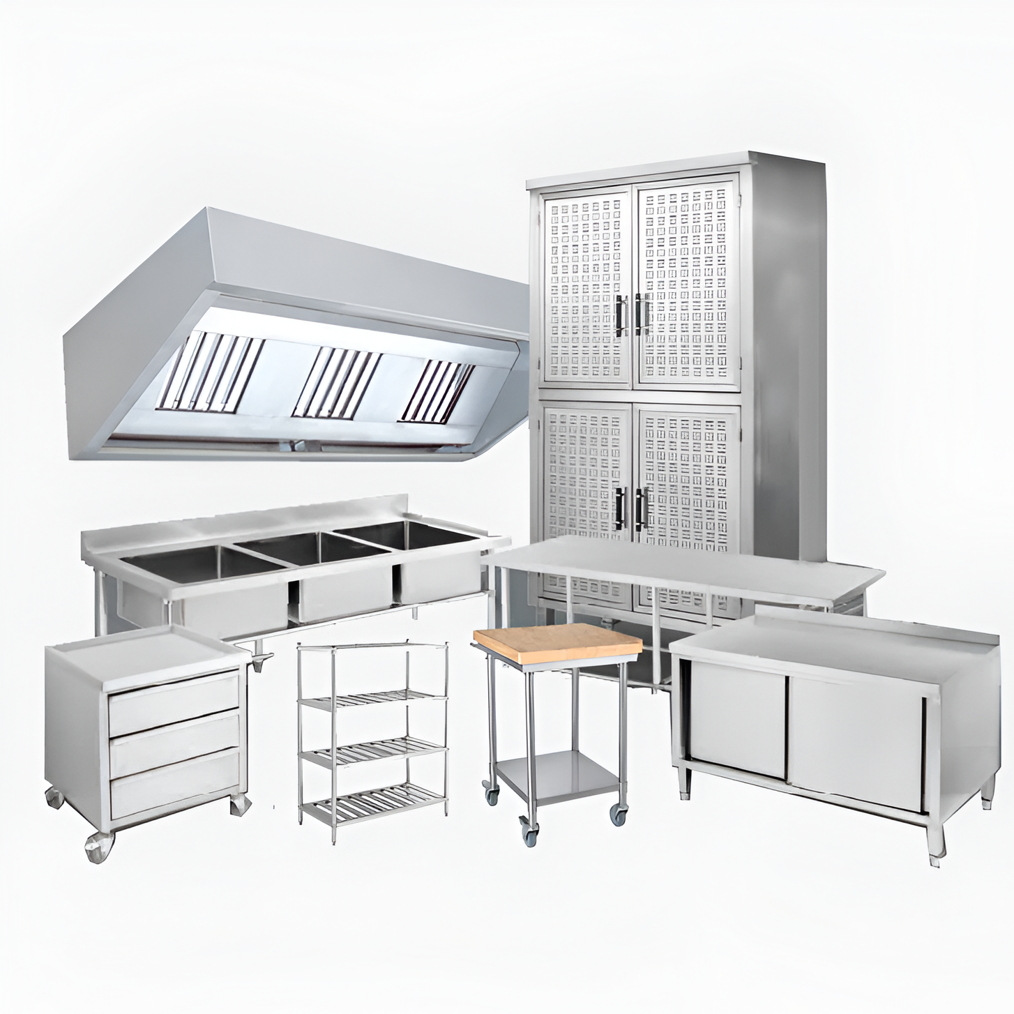 STEEL FURNITURE AND KITCHEN EQUIPMENT